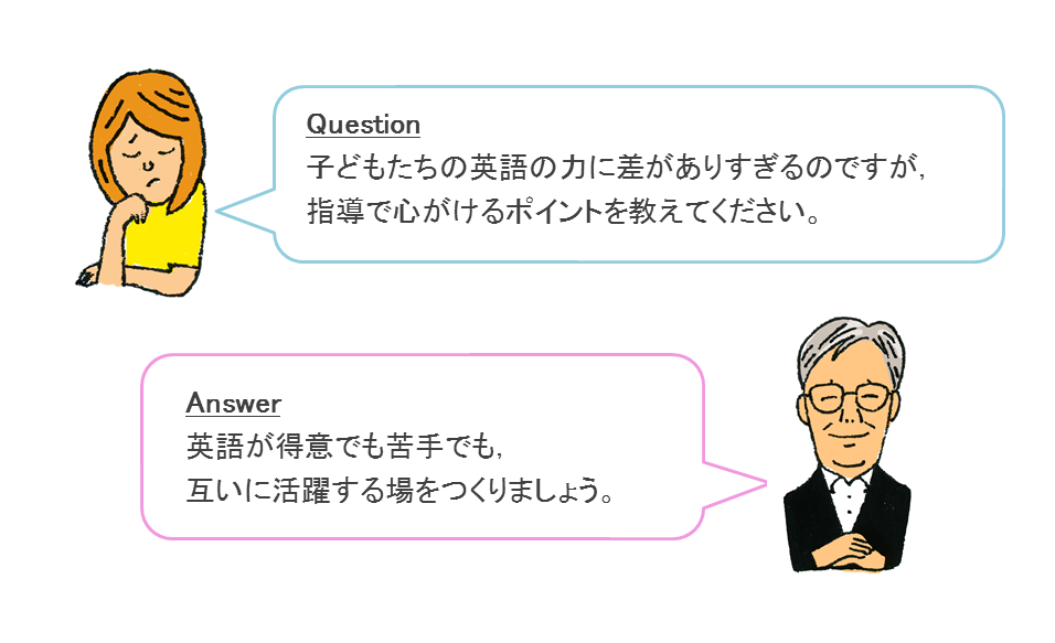小学校英語 お悩み相談室 第3回 みつむら Web Magazine 光村図書出版