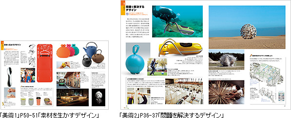 ポイント1 美術1 からの思考と表現の深まり 現行版 美術2 高等学校 美術 光村図書出版
